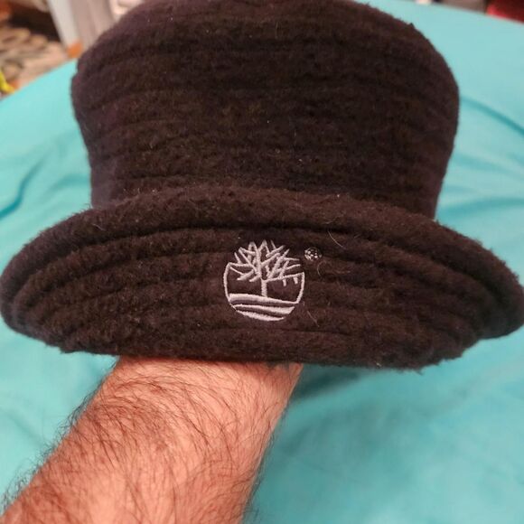 Timberland Unisex Black Hat - Picture 1 of 5